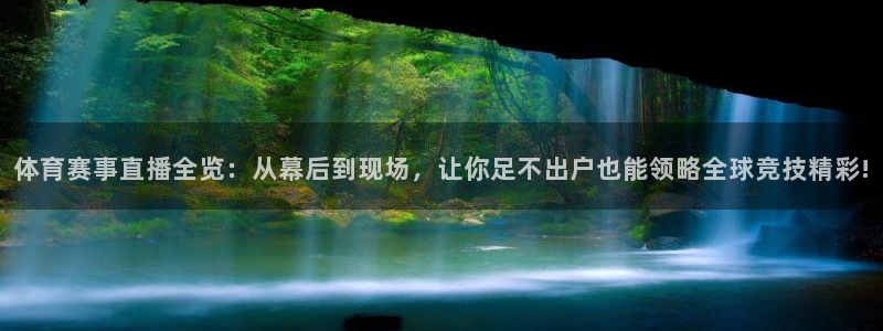 河豚体育直播看球app：体育赛事直播全览：从幕后到现场，让你足不出户也能领略全球竞技精彩!